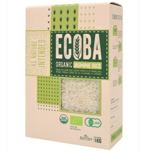 Gạo hữu cơ cao cấp – ECOBA Ngọc Mễ 1kg